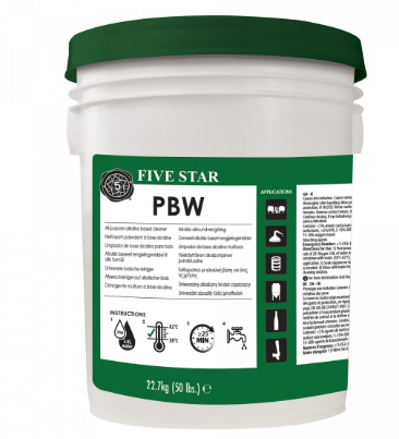 Limpiador PBW liquido- 5Gal