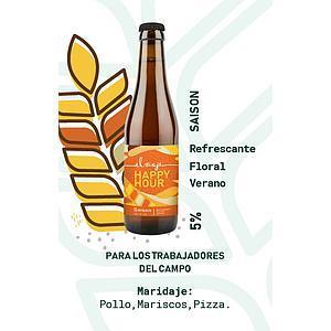 Cerveza Saison Happy Hour - El Viaje