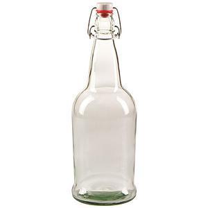 Botella transparente 1 litro ez cap