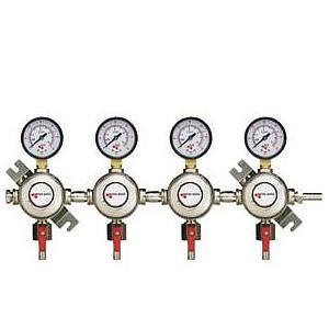 Regulador CO2 para 4 lineas