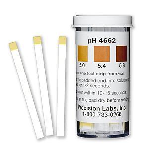 pH Strips - rango para cerveza