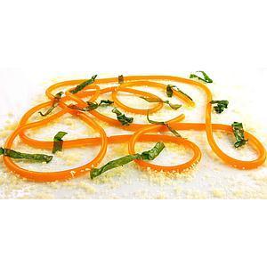 Receta espagueti de naranja